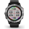 Часы GARMIN FENIX 6 BLACK SILVER WITH BLACK BAND 010-02158-00