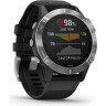 Часы GARMIN FENIX 6 BLACK SILVER WITH BLACK BAND 010-02158-00