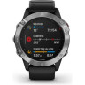 Часы GARMIN FENIX 6 BLACK SILVER WITH BLACK BAND 010-02158-00