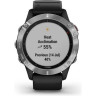 Часы GARMIN FENIX 6 BLACK SILVER WITH BLACK BAND 010-02158-00