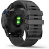 Часы GARMIN FENIX 6 PRO SOLAR BLACK WITH SLATE GRAY BAND 010-02410-11