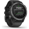 Часы GARMIN FENIX 6 PRO SOLAR SLATE GRAY WITH BLACK BAND 010-02410-15