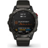 Часы GARMIN FENIX 6 PRO SOLAR TITANIUM CARBON GRAY DLC WITH TITANIUM DLC BAND 010-02410-23