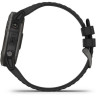 Часы GARMIN FENIX 6X PRO SOLAR TITANIUM CARBON GRAY DLC WITH BLACK BAND 010-02157-21
