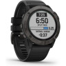 Часы GARMIN FENIX 6X PRO SOLAR TITANIUM CARBON GRAY DLC WITH BLACK BAND 010-02157-21