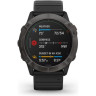 Часы GARMIN FENIX 6X PRO SOLAR TITANIUM CARBON GRAY DLC WITH BLACK BAND 010-02157-21
