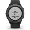 Часы GARMIN FENIX 6X SAPPHIRE CARBON GRAY DLC WITH BLACK BAND 010-02157-11