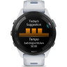 Часы GARMIN FORERUNNER 265 BLACK BEZEL WITH WHITESTONE CASE AND WHITESTONE/TIDAL BLUE SILICONE BAND 010-02810-11