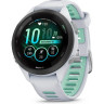 Часы GARMIN FORERUNNER 265S BLACK BEZEL WITH WHITESTONE CASE AND WHITESTONE/NEO TROPIC SILICONE BAND 010-02810-14